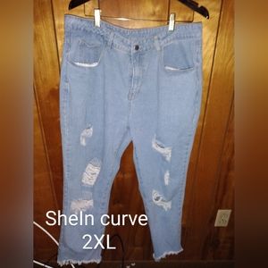 SheIn curve, bluejeans, 2XL